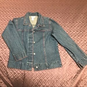 Coldwater Creek Women’s Jean jacket sz S